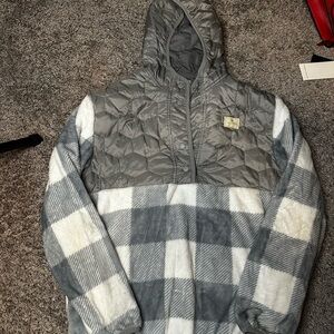 Simply Southern Quilted Gray Jacket